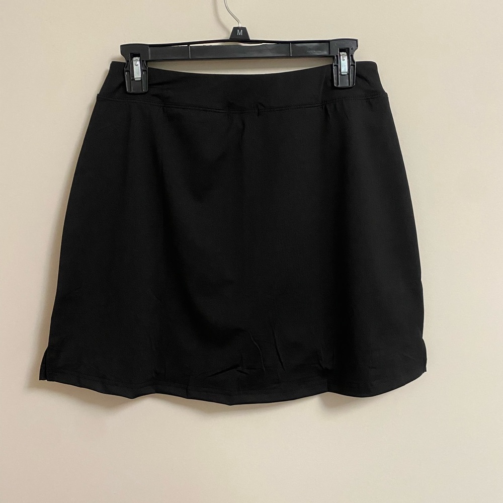 NWOT Skort Black 16” A-Line MEDIUM - Picture 5 of 8